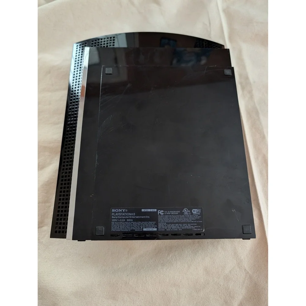 Sony PlayStation 3 PS3 Fat Console 60GB 4 USB Backwards Compatible Bundle